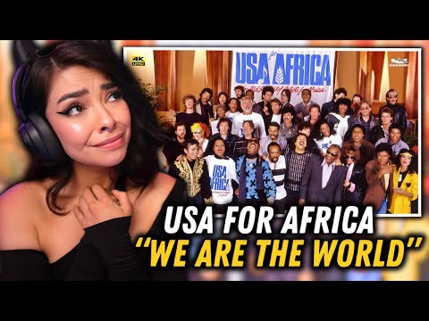 U.S.A. For Africa - We Are the World | FIRST TIME REACTION