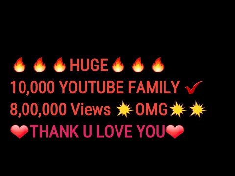 0 to 10,000 CMA YouTube ❤FAMILY❤