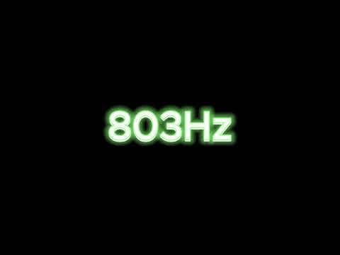 803Hz Tone Test: Speaker and & Headphone Frequency Response Test