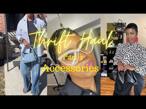 Thrift Haul: Part 3 Accessories I Thrifted | MsGlamDoll Tv