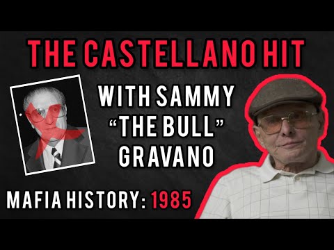 The Paul Castellano Hit - Sammy “The Bull" Gravano Explains Everything | Mafia History (Censored)