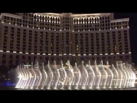 Bellagio fountains, Las Vegas