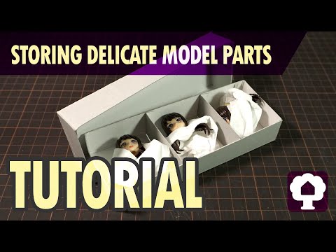 Storing delicate model parts - Hobby Clubhouse | Gunpla and Gundam Models Tips and Tutorial