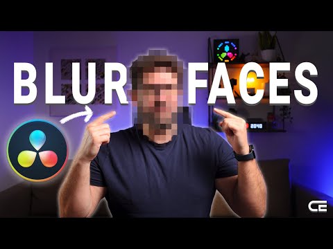 DaVinci Resolve 19 - The FASTEST Way to Blur a Moving Face or Object FREE Version