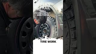 日産エクストレイル　大径MTタイヤ　225/75R16　KENDA　KR29 KLEVER M/T