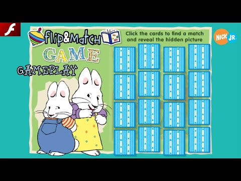 Max & Ruby™: Flip & Match Game (Flash) - Nick Jr. Games