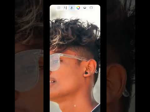 Autodesk SketchBook hairstyle editing telugu#shorts #short #chandueditz #trend #autodesksketchbook