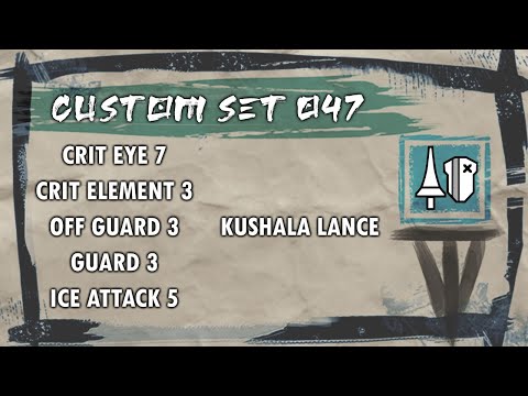 Custom Armor Set 047 - Kushala Crit Lance