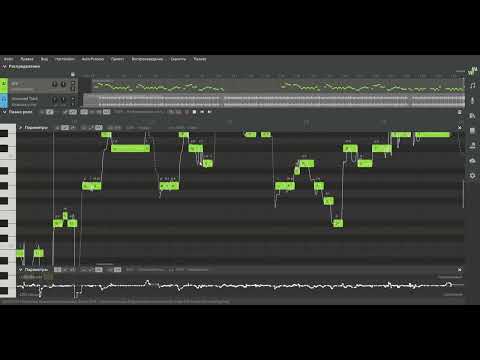 I tried to transfer the pitch from my acapella to the SynthV