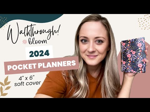 2024 Pocket Planners - bloom Daily Planners ®