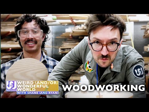 Shane & Ryan Attempt To Become Master Woodworkers • Weird Wonderful World