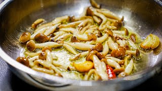 Japanese Mushroom Pasta] This is the dish of Michelin chef's memory.