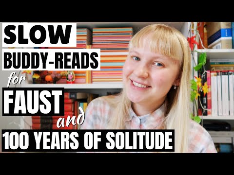 📚 Faust and 100 Years of Solitude Buddy-Reads Announcement 🌿🌟