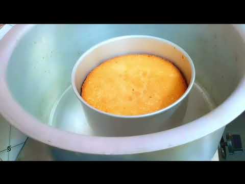 Basic sponge cake Without oven and beater