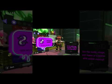 I used the shoal for the first time | splatoon 3 | #shorts #splatoon3 #firsttime