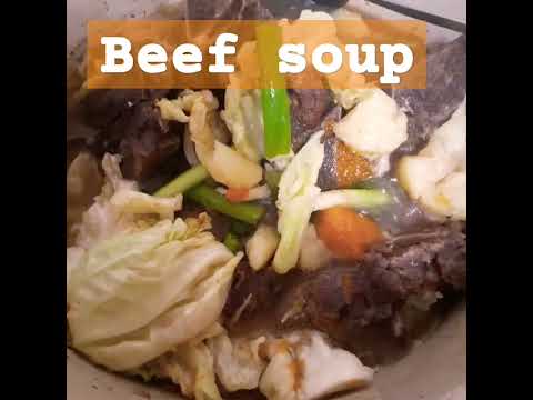 #cookingvideo  #beefsoup #dinnertime