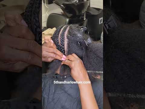 NO BUMP Braid down for VERY THICK HAIR| Traditional Sew In #howto #naturalhairstyles