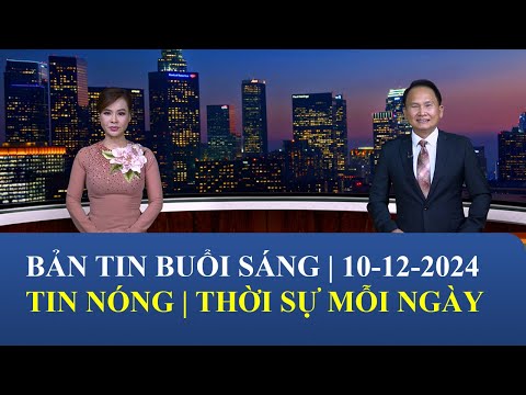 Thời Sự Buổi Sáng | 10/12/2024 | FULL🔴#saigontv #tintuc #thoisu