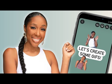 How to create GIFS of yourself for Instagram stories | Clients will love!