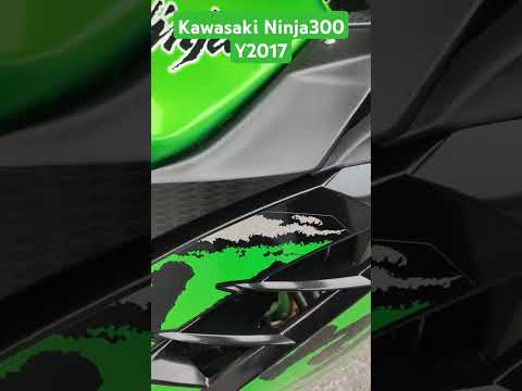 #Kawasaki #Ninja300ABS ปี 2017เลขไมล์เพียง 14,*** Km.แท้