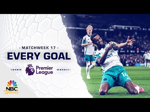 Every Premier League goal from Matchweek 17 (2024-25) | NBC Sports