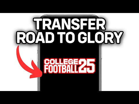 HOW TO TRANSFER IN COLLEGE FOOTBALL 25 ROAD TO GLORY 2025! (FULL GUIDE)