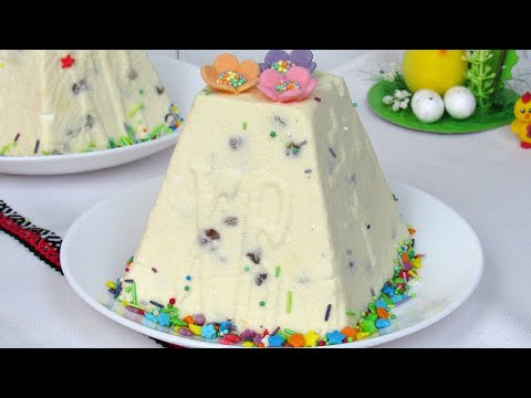 The most DELICIOUS cottage cheese Easter! Creamy! BEST dessert for EASTER!