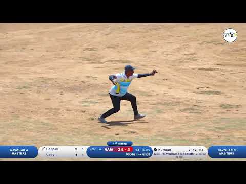 NAVGHAR A MASTERS VS NAVGHAR B MASTERS MATCH AT फिटनेस ४०+ मास्टर्स ठाणे परिसर आयोजित २०२४