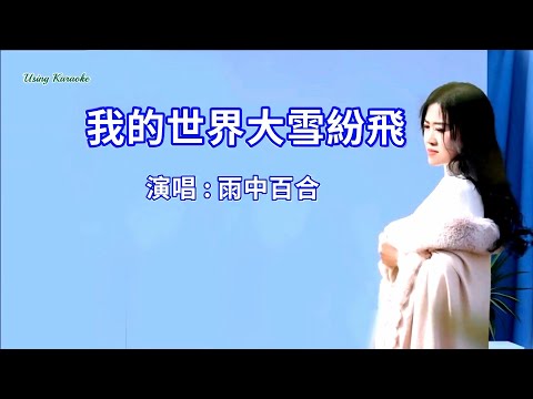 我的世界大雪紛飛-雨中百合-伴奏 KARAOKE