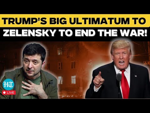 Trump Speech Live: Trump’s Stern Warning to Zelensky | Donald Trump News | Russia Ukraine War |Putin