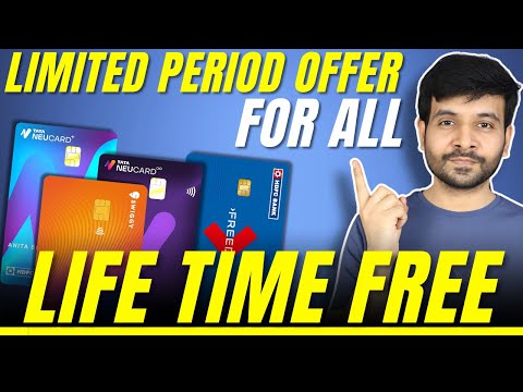 BIG GOOD NEWS: HDFC Credit Cards LIFETIME FREE For ALL | Apply Now