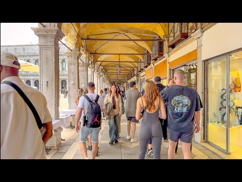 Venice Italy 🇮🇹 - July 2024 - 4k HDR 60fps Walking Tour