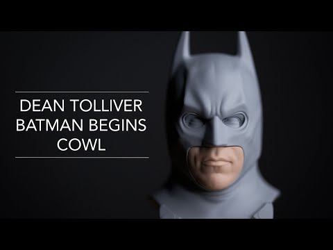 Dean Tolliver Batman Begins custom Cowl