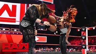 Nia Jax vs. Ember Moon: Raw, Oct. 8, 2018