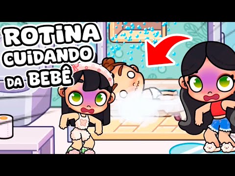 ROTINA CUIDANDO DA BEBÊ NA CASA NOVA | AVATAR WORLD ROTINAS E HISTÓRIAS