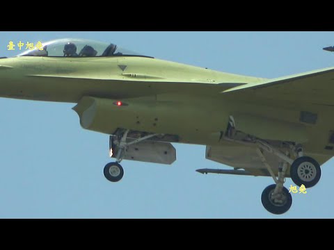 IDF戰機低空通過戰備道/ 升V版F-16AM黃蛇SFO飛行測評.