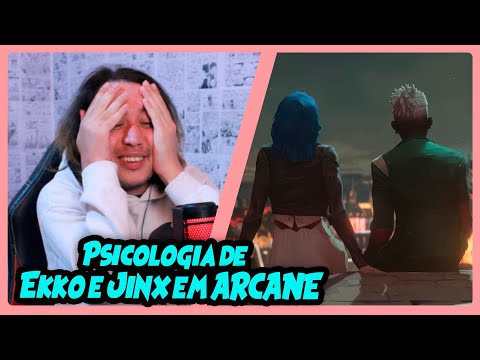 A PSICOLOGIA de JINX e EKKO em ARCANE 2 | Ezell | REACT DO MORENO