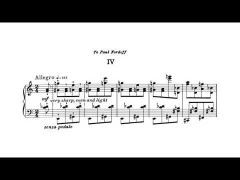 Louise Talma - Six Etudes for piano