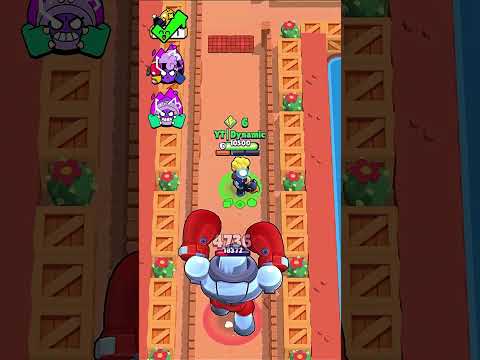 Prevent The Boss To Reach Red Line #brawlstars #shorts