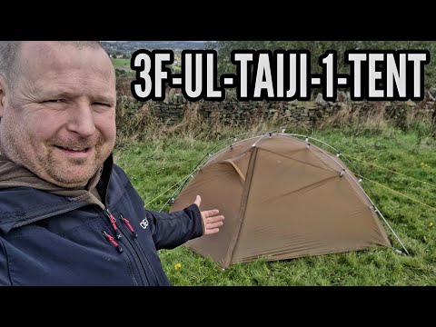 The STRONGEST 1 man tent i OWN !! 3F UL GEAR Taiji 1 Ultralight man tent.