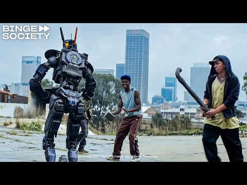 Best Scenes of Chappie (2015)