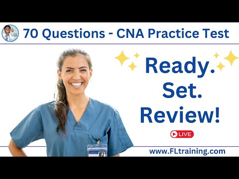 🩺 70 CNA Practice Questions - Ready. Set. Review! 📚✅