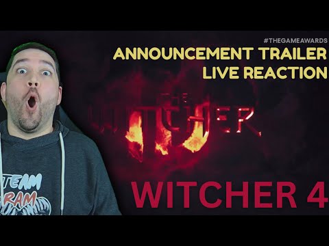 WITCHER 4 Announcement Trailer - Gamer Awards 2024 - Live Reaction