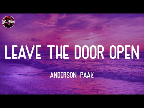 Anderson .Paak - Leave the Door Open (Lyrics)