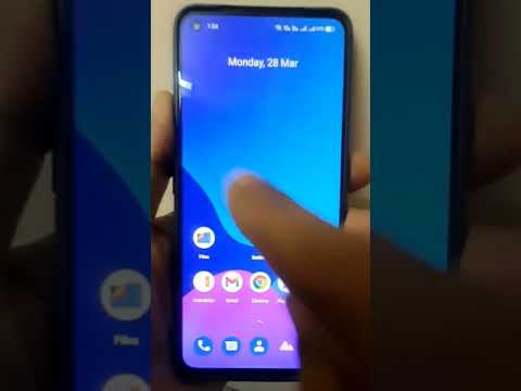 realme full screen gesture settings #shorts