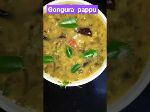 gongura pappu recipe in telugu #shorts #vasanthatelugukitchen #healthyrecipe