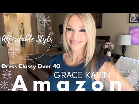 Amazon Try On Featuring Grace Karin-Affordable Outfits-Dress Classy-Style Over 40 #Classyonabudget