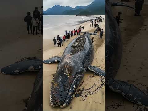 black Whale fish rip in heaven #natureocean