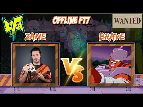 OFFLINE AT UFA! Zane vs Brave FT7 - WANTED DBFZ SPECIAL