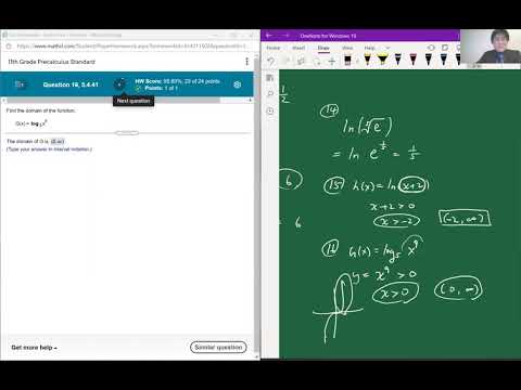 Pearson Precalculus Sec 5.4 Logarithmic Functions